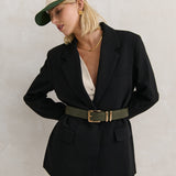 Nicki Colour Block Cotton Cap