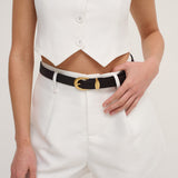 Gryson Buckle Belt in Black