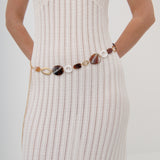 Petra Stone Chain Belt