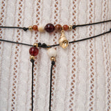 Miranda Beaded Tie Belt