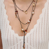 Miranda Beaded Tie Belt