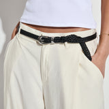Maisie Thin Braided Belt