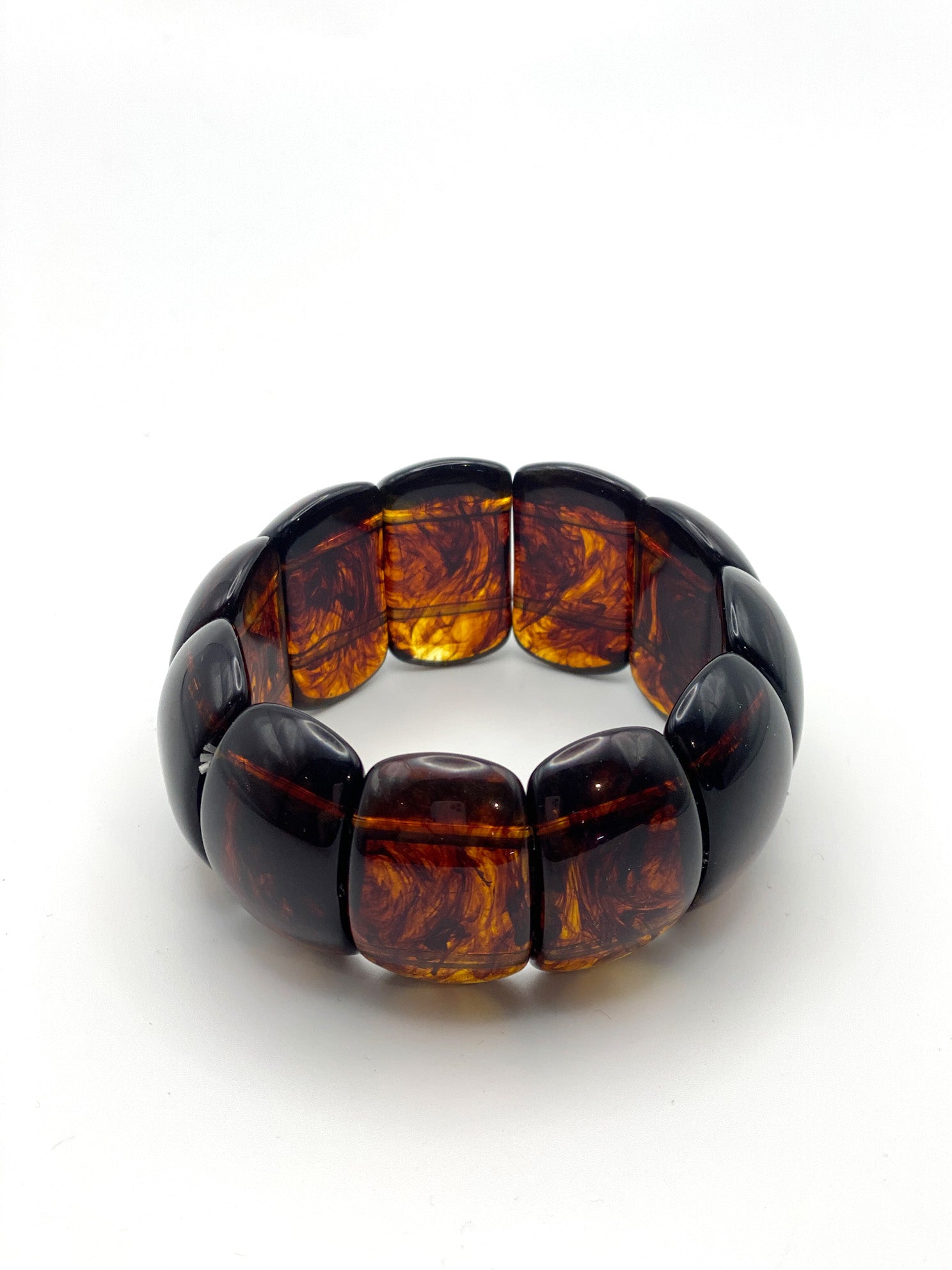 Adele Beaded Resin Bangle