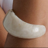 Lumi Cream Resin Bangle