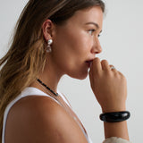 Sierra Chrome Drop Earrings