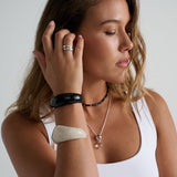 Lumi Cream Resin Bangle