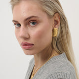Square Bar Statement Earrings