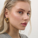 Delia Organic Statement Earrings