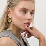 Delia Organic Statement Earrings