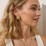 Ally Square Statement Earrings