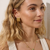Ally Square Statement Earrings