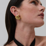 Seashell Statement Earrings