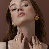 Lisa Square Statement Earrings