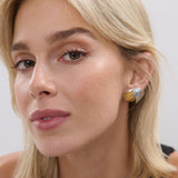 Olivia Mix Metal Statement Earrings