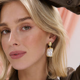 Ellie Pearl Statement Earrings