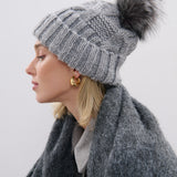 Ambrosia Chunky Knit Beanie (2col)