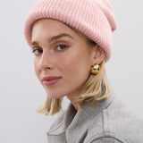 [Sale] Solid Colour Plain Knit Beanie (4colours)