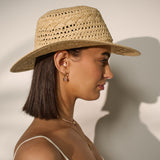 Joyce Straw Hat in Beige