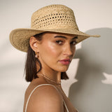 Joyce Straw Hat in Beige