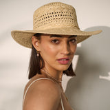 Joyce Straw Hat in Beige