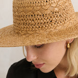 Joyce Straw Hat in Tan