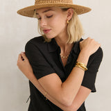 Joyce Straw Hat in Tan