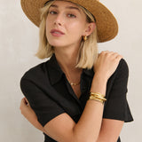 Joyce Straw Hat in Tan