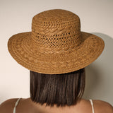 Joyce Straw Hat in Tan