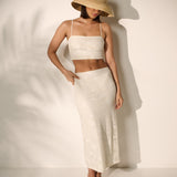 Wide Brim Straw Bucket Hat