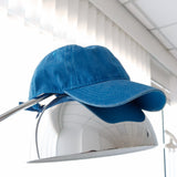 Christina Cotton Baseball Cap in Blue