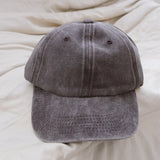Christina Cotton Baseball Cap in Brown