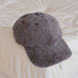 Christina Cotton Baseball Cap in Brown