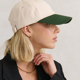 Nicki Colour Block Cotton Cap