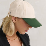 Nicki Colour Block Cotton Cap