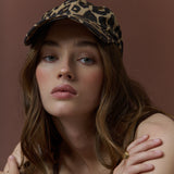 Leopard Cotton Baseball Cap