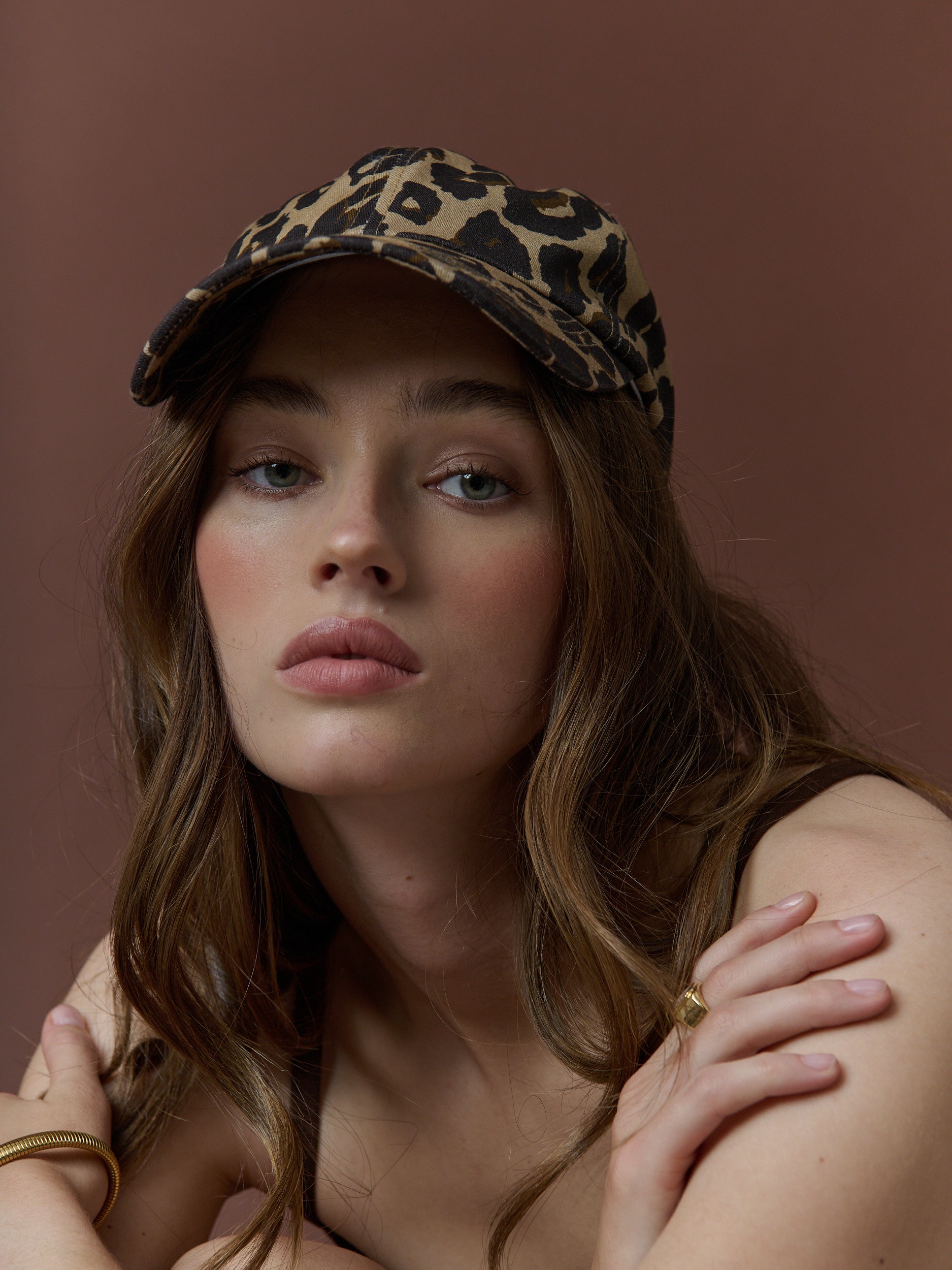 Leopard Cotton Baseball Cap