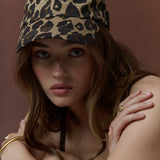Leopard Cotton Baseball Cap