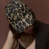 Leopard Cotton Baseball Cap