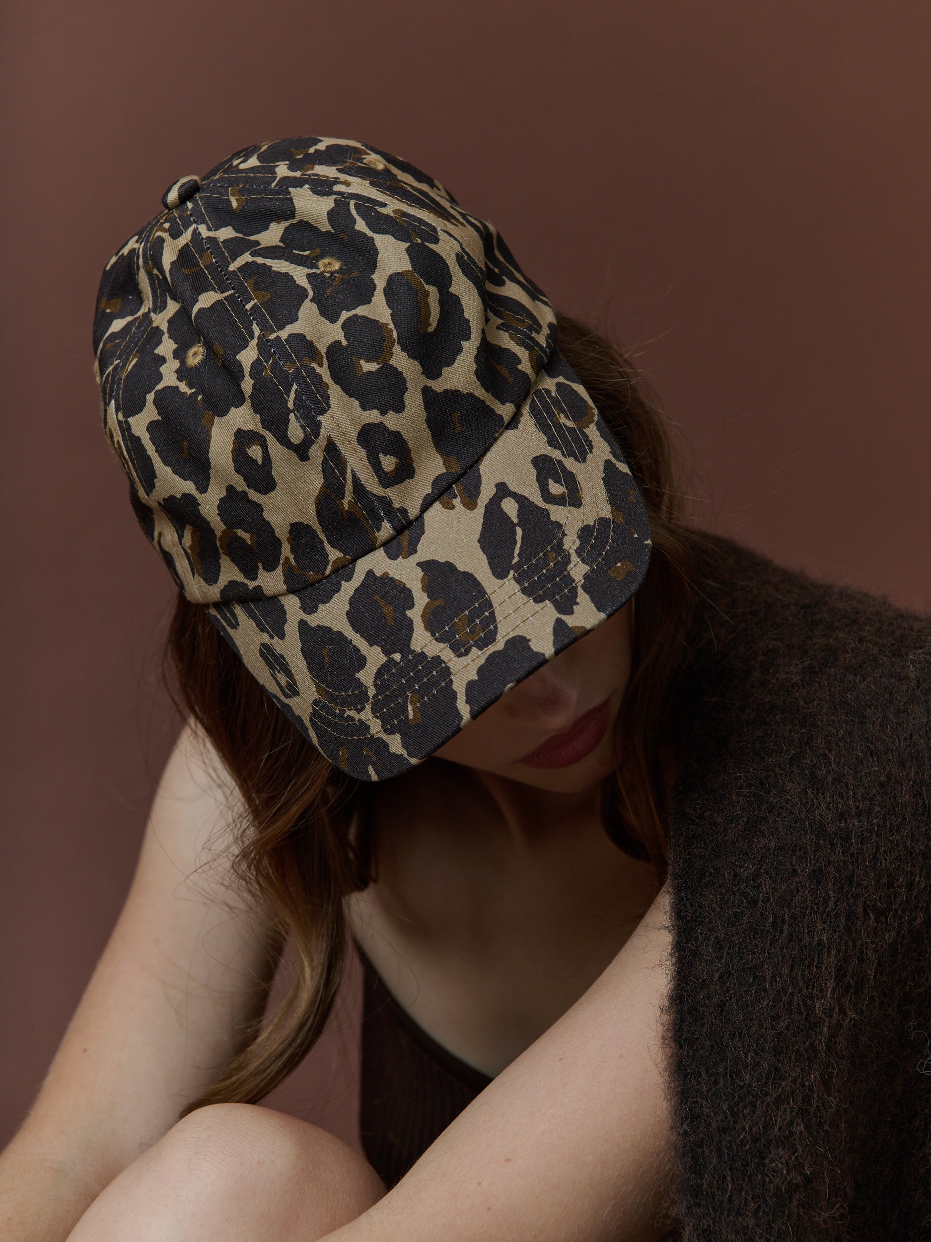 Leopard Cotton Baseball Cap