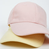 Pink Cotton Baseball Cap
