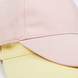 Pink Cotton Baseball Cap