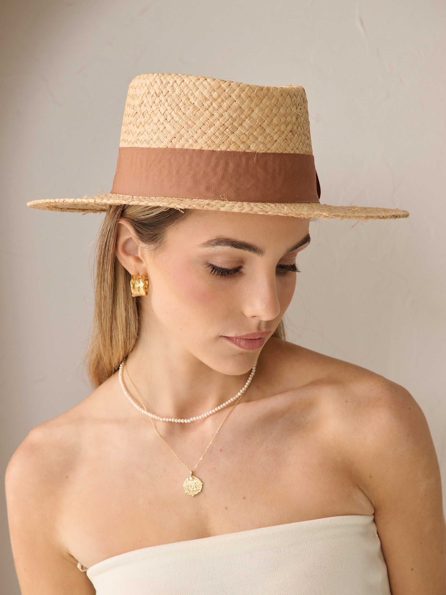 Island Ribbon Straw Boater Hat – Angels Whisper Accessories