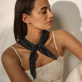 Dainty Polka Dot Print Bandana