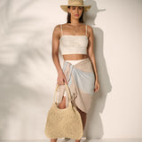 Euro Summer |  Solana Summer Tote Bag in Beige