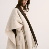 Oatmeal Betty Fluffy Scarf