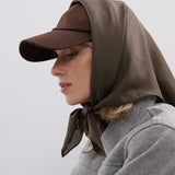 Mocha Plain Bandana