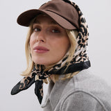 Leopard Patterned Lightweight Scarf