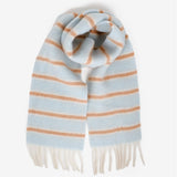 Cloud Stripe Fluffy Scarf