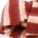 Sora Stripe Fluffy Scarf