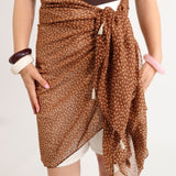 Tierra Tassel Wrap Lightweight Scarf